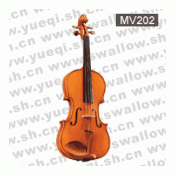 红棉V202型 云杉木面板虎纹乌木配件4/4中级小提琴