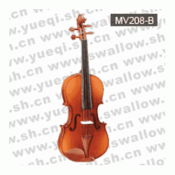 红棉V208型 云杉木面板虎纹乌木指板枣木配件4/4升档小提琴