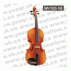 红棉牌小提琴-V183红棉小提琴- 云杉木面板仿乌木配件3/4初学者红棉小提琴