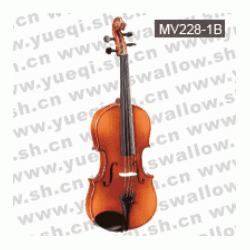 红棉V228型 云杉木面板虎纹乌木指板仿乌木托3/4升档小提琴