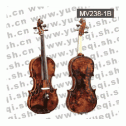 红棉牌小提琴-V238红棉小提琴- 云杉木面板仿古油漆酸枝配件3/4升档红棉小提琴