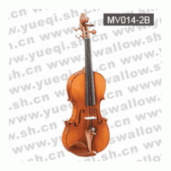 红棉V014型 云杉木面板虎纹乌木配件1/2中级小提琴