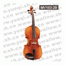 红棉牌小提琴-V183红棉小提琴- 云杉木面板仿乌木配件1/2初学者红棉小提琴