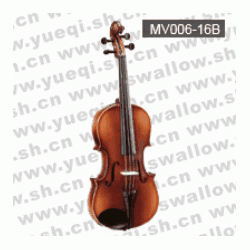 红棉V006型 云杉木面板哑光仿乌木配件1/16初学小提琴