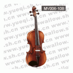 红棉V006型 云杉木面板哑光仿乌木配件1/10初学小提琴