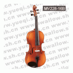 红棉V228型 云杉木面板虎纹乌木指板仿乌木托1/16升档小提琴