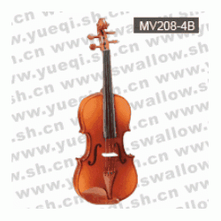 红棉V208型 云杉木面板虎纹乌木指板枣木配件1/4升档小提琴