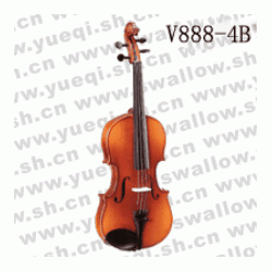 红棉V888型 云杉木面板虎纹仿乌木配件1/4升档小提琴
