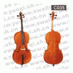 红棉C035型 云杉木面板虎纹乌木配件4/4高级大提琴