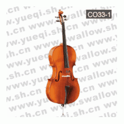 红棉C033型 云杉木面板虎纹枣木配件乌木指板4/4中高级大提琴