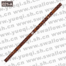 俞培根021-C精制镶骨二节单插扎线专业竹笛