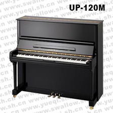 120珠江牌钢琴-UP120M珠江钢琴-黑色直脚立式120珠江钢琴
