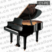 雅马哈牌钢琴-C1-PE雅马哈钢琴-光面乌黑色直脚三角161雅马哈钢琴