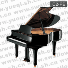 雅马哈牌钢琴-C2-PE雅马哈钢琴-光面乌黑色直脚三角173雅马哈钢琴