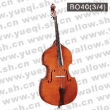 红棉牌B040型3/4高级低音提琴