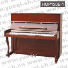 海曼牌钢琴-HMP-120B-1海曼钢琴-红木色立式120海曼钢琴