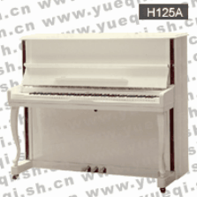 海曼牌钢琴-H125A海曼钢琴-白色立式125海曼钢琴