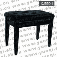 凯伦牌XJ550-1专业系列人造革木制升降黑色钢琴凳