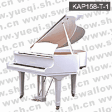 卡拉克尔牌钢琴-KA158-T-1卡拉克尔钢琴-白色三角158卡拉克尔钢琴