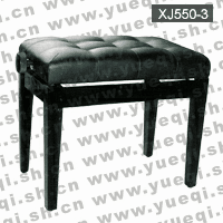 凯伦牌XJ550-3专业系列人造革木制升降黑色钢琴凳