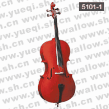 红燕牌5101-1型4/4红木配件夹板普及大提琴