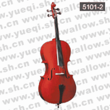 红燕牌5101-2型3/4红木配件夹板普及大提琴