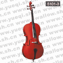 红燕牌5101-3型1/2红木配件夹板普及大提琴