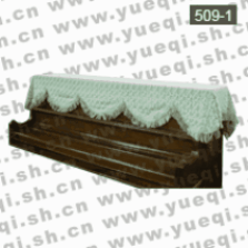 凯伦牌509-1彩虹紫色羊毛立式钢琴帘(厚)