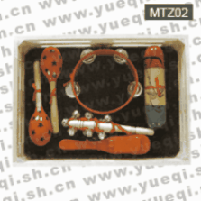 红燕牌MTZ02型5件装木盒幼儿打击乐器教具套装
