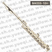 百灵牌M4008-18H型C调18孔镀银长笛
