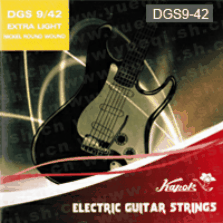 红棉牌电吉他-DGS9-42彩盒真空包装高亮型红棉电吉他钢丝套弦