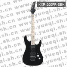 红棉牌电吉他-KXR-200FR-SBK红棉电吉他-枫木指板高级红棉电吉他