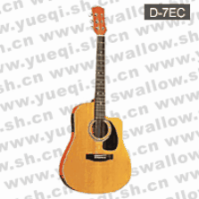 迷笛牌D-7EC枫木配件薄型电声吉他