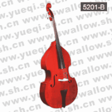 红燕牌5201-B型4/4红木配件夹板低音提琴