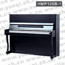 海曼牌钢琴-HMP120B-1黑色直脚立式120二手海曼钢琴（9成新）