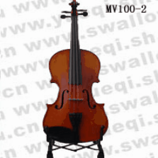 凤灵牌MV100-2-B虎纹乌木配件哑光仿古4/4升档小提琴
