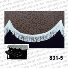 凯伦牌831-5 印花布立式钢琴帘
