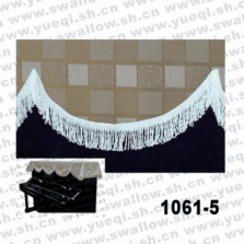 凯伦牌1061-5 印花布立式钢琴帘