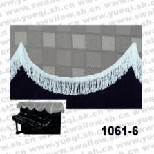 凯伦牌1061-6 印花布立式钢琴帘