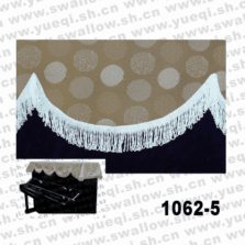 凯伦牌1062-5 印花布立式钢琴帘