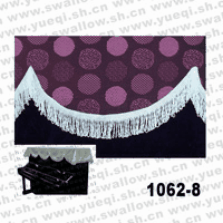 凯伦牌1062-8 印花布立式钢琴帘