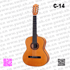 红棉牌古典吉他-C-14红棉古典吉他-39寸红棉古典吉他